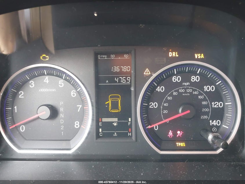 2008 Honda Cr-V Ex VIN: 5J6RE48548L035483 Lot: 43760412