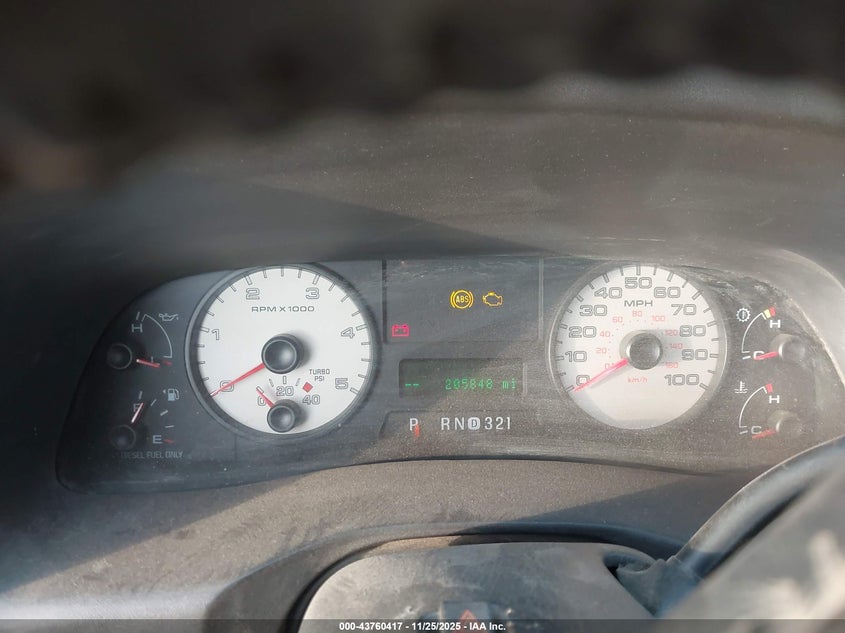 2005 Ford F-250 Lariat/Xl/Xlt VIN: 1FTSX21P65EB81241 Lot: 43760417