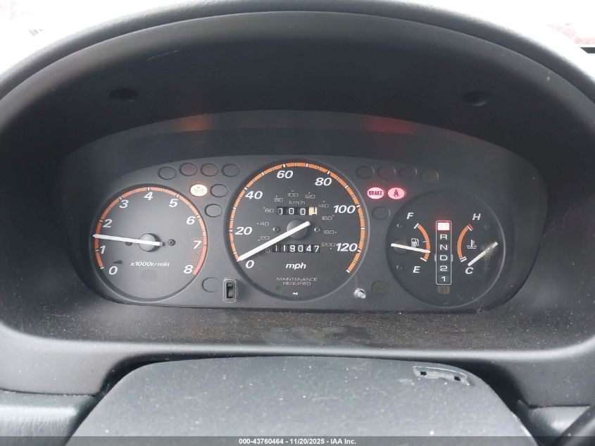 2001 Honda Cr-V Ex VIN: JHLRD18601S020543 Lot: 43760464