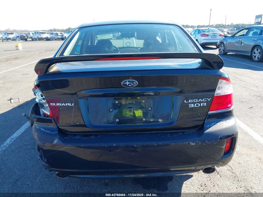 2008 Subaru Legacy 3.0R Limited VIN: 4S3BL856984223279 Lot: 43760484