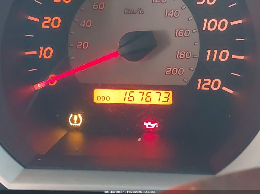 2007 Toyota Tacoma Base V6 VIN: 3TMLU42N77M010999 Lot: 43760487