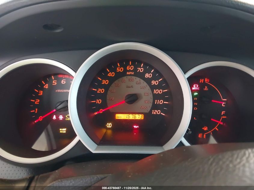 2007 Toyota Tacoma Base V6 VIN: 3TMLU42N77M010999 Lot: 43760487