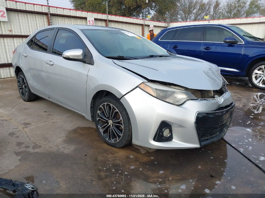 TOYOTA COROLLA S PLUS