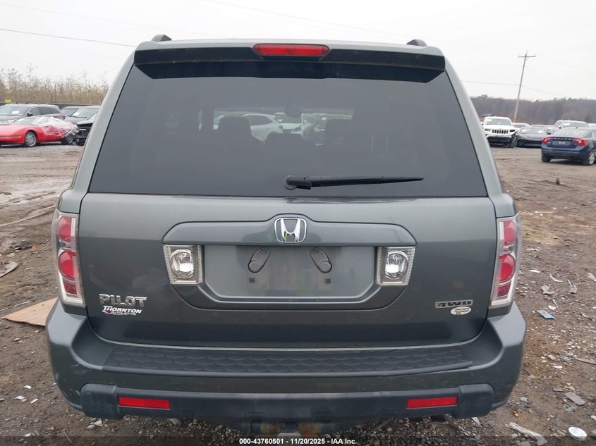 2007 Honda Pilot Ex VIN: 5FNYF18497B032374 Lot: 43760501
