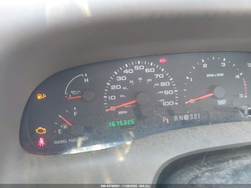 2003 Ford F-250 Lariat/Xl/Xlt VIN: 1FTNW21P03EC49384 Lot: 43760591