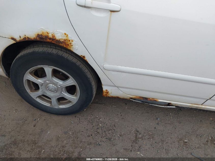 2004 Toyota Corolla Le VIN: 1NXBR32E84Z266885 Lot: 43760603