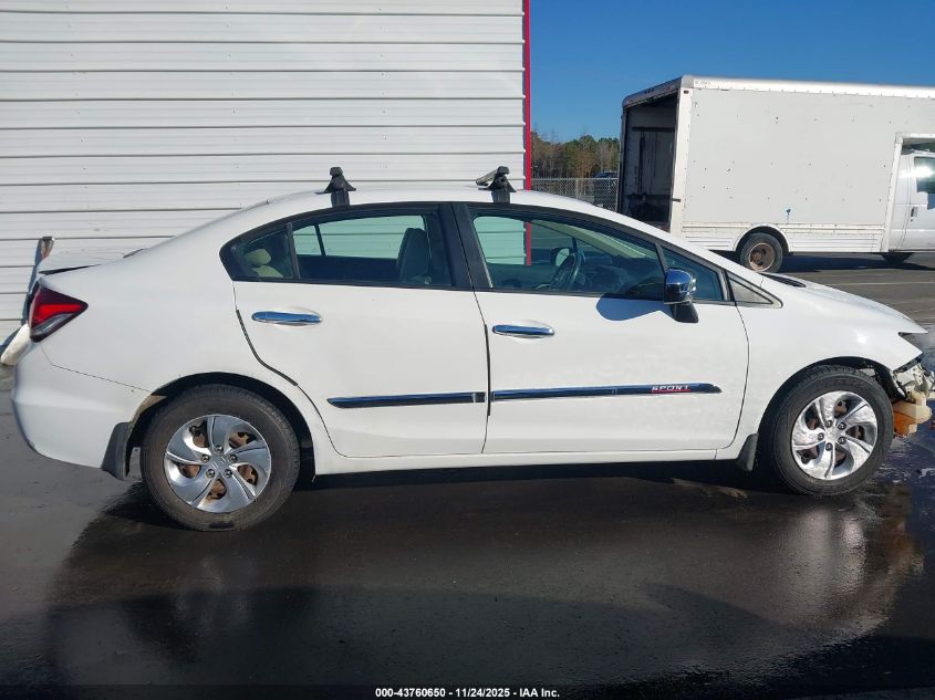 2015 Honda Civic Lx VIN: 19XFB2F57FE276615 Lot: 43760650