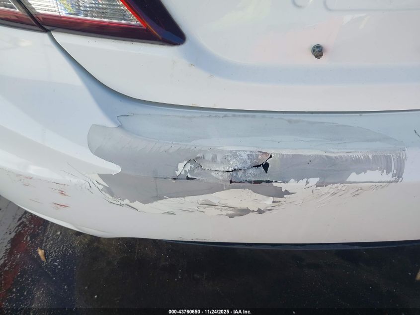 2015 Honda Civic Lx VIN: 19XFB2F57FE276615 Lot: 43760650