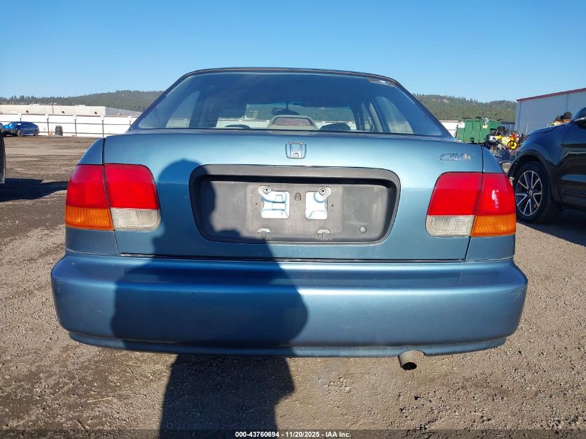 1997 Honda Civic Lx VIN: 2HGEJ6670VH504840 Lot: 43760694