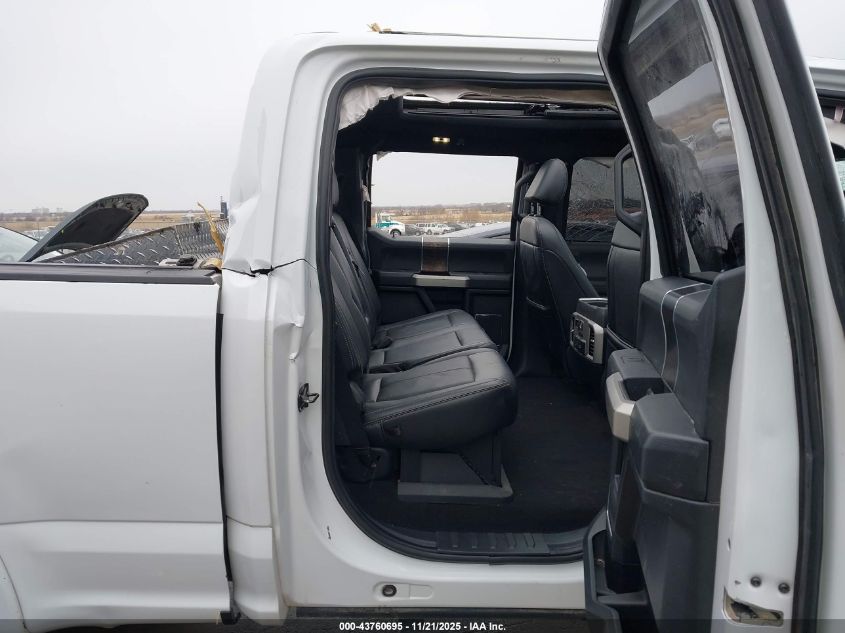 2022 Ford F-250 Lariat VIN: 1FT8W2BT5NEC63695 Lot: 43760695