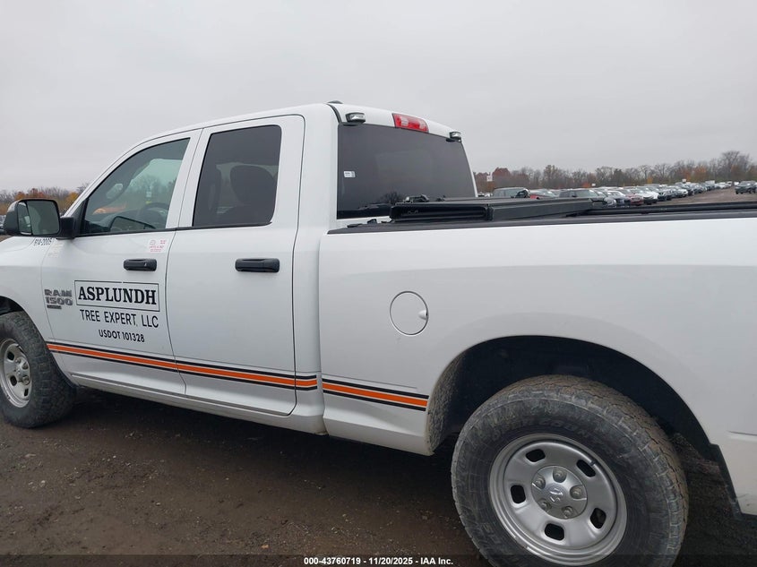 2022 Ram 1500 Classic Tradesman 4X4 6'4 Box VIN: 1C6RR7FGXNS232974 Lot: 43760719