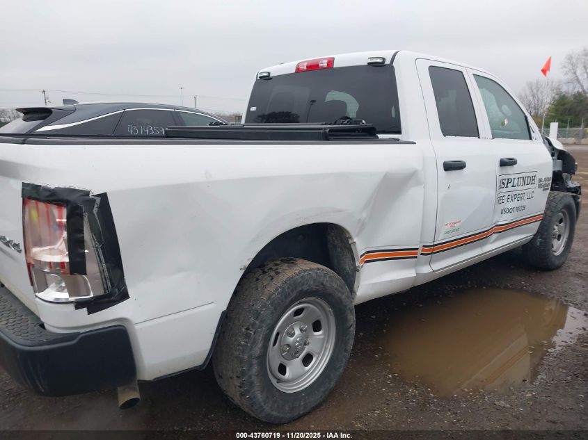 2022 Ram 1500 Classic Tradesman 4X4 6'4 Box VIN: 1C6RR7FGXNS232974 Lot: 43760719