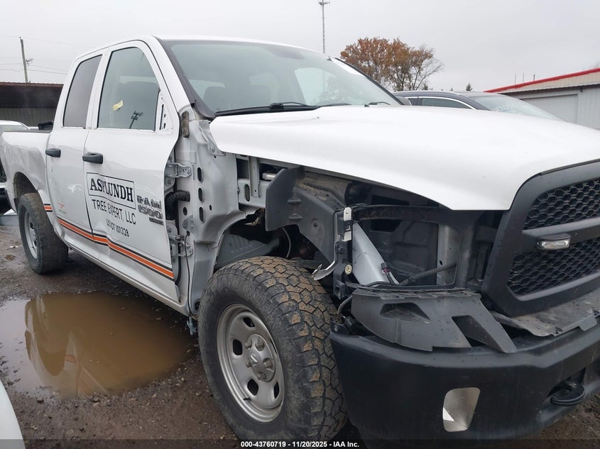 2022 Ram 1500 Classic Tradesman 4X4 6'4 Box VIN: 1C6RR7FGXNS232974 Lot: 43760719