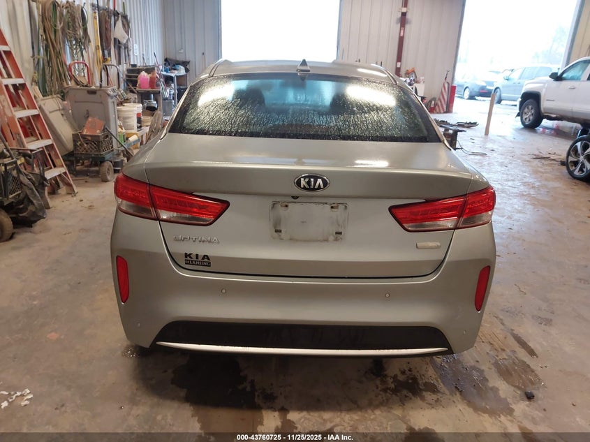 2017 Kia Optima Hybrid VIN: KNAGT4LEXH5013371 Lot: 43760725