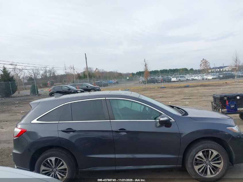 2016 Acura Rdx Advance Package VIN: 5J8TB4H76GL000157 Lot: 43760749