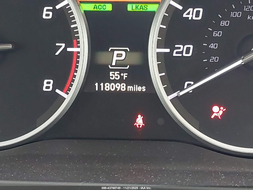 2016 Acura Rdx Advance Package VIN: 5J8TB4H76GL000157 Lot: 43760749