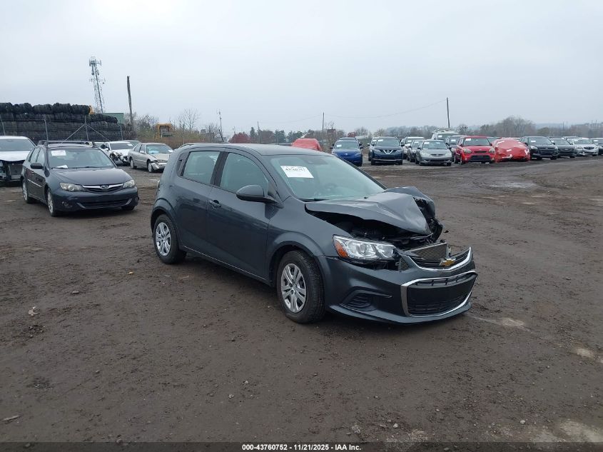 CHEVROLET SONIC FWD 1FL 5-DOOR