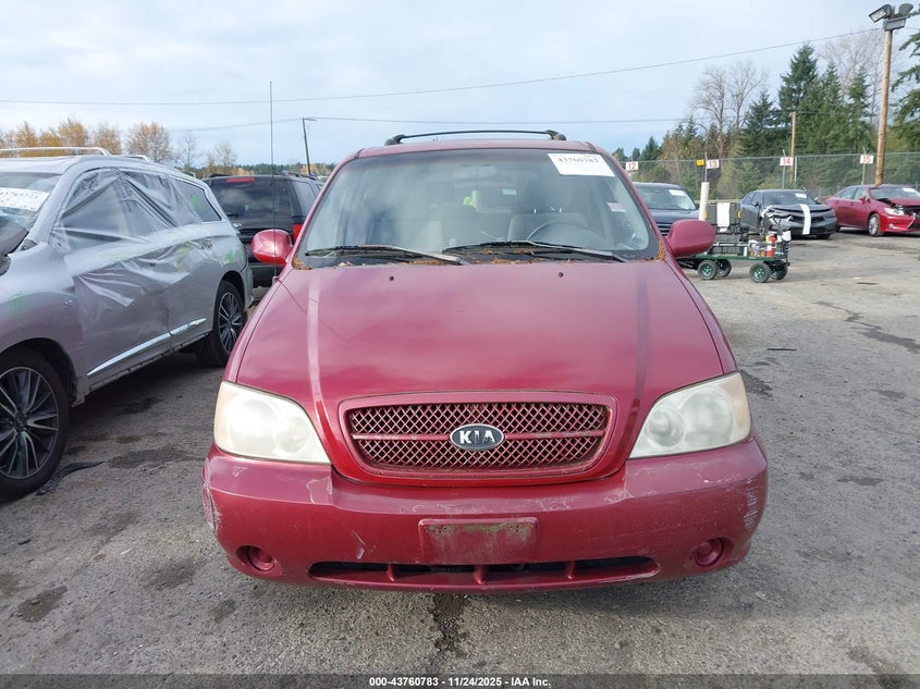 2004 Kia Sedona Ex/Lx VIN: KNDUP131546543130 Lot: 43760783