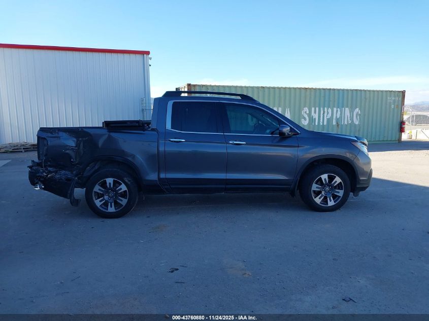 2019 Honda Ridgeline Rtl-E VIN: 5FPYK3F74KB005037 Lot: 43760880