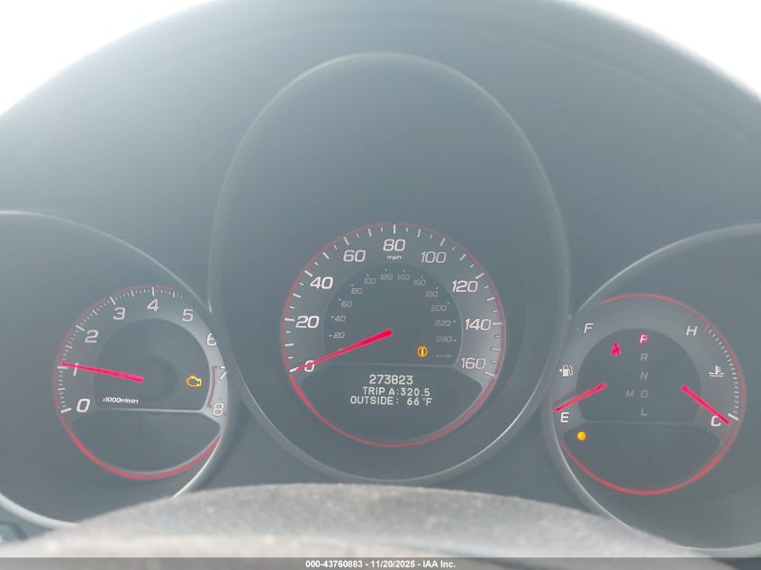 2007 Acura Tl Type S VIN: 19UUA76507A016697 Lot: 43760883