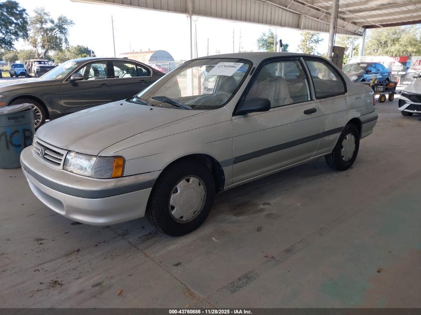 JT2EL43B2M0026261 1991 TOYOTA TERCEL photo no. 2
