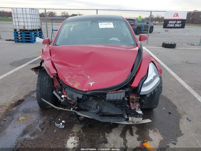 2020 Tesla Model 3 Long Range Dual Motor All-Wheel Drive VIN: 5YJ3E1EB5LF600324 Lot: 43760894