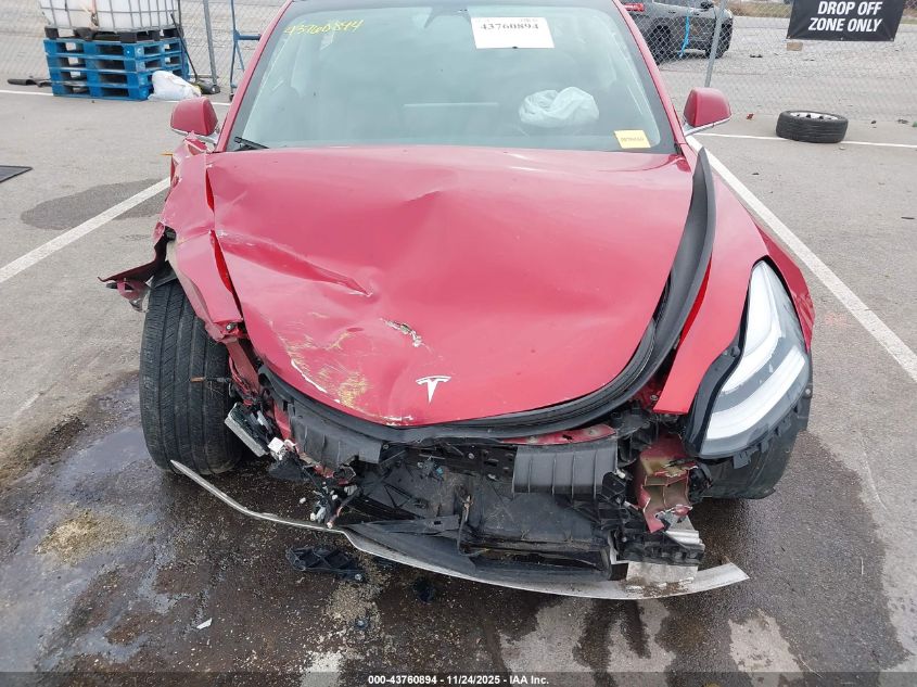 2020 Tesla Model 3 Long Range Dual Motor All-Wheel Drive VIN: 5YJ3E1EB5LF600324 Lot: 43760894