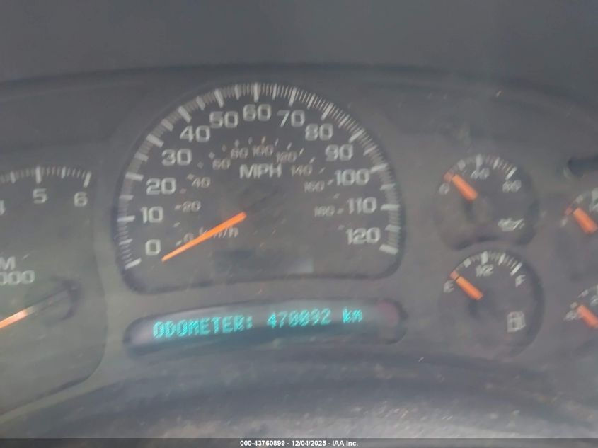 2005 Chevrolet Tahoe Ls VIN: 1GNEC13VX5J154704 Lot: 43760899