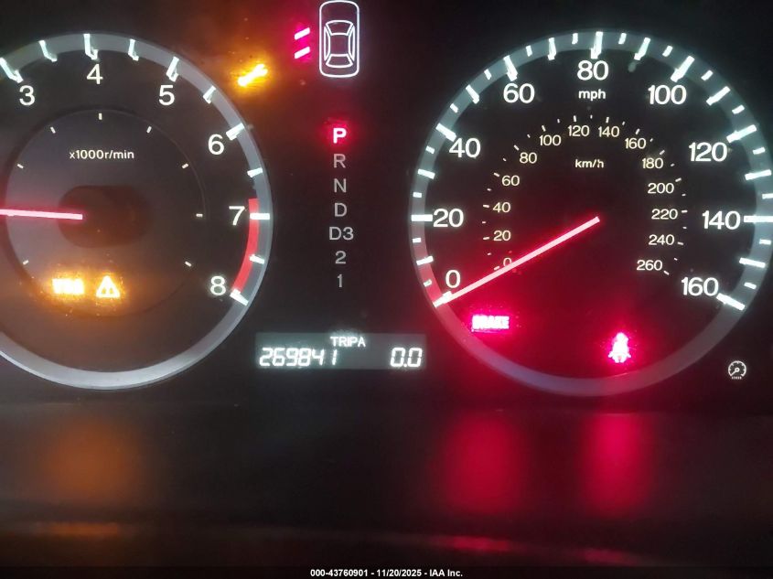 2008 Honda Accord 3.5 Ex-L VIN: 1HGCP36858A025734 Lot: 43760901