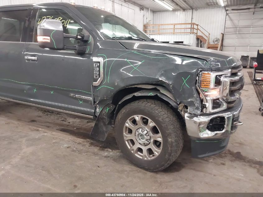 2021 Ford F-350 King Ranch VIN: 1FT8W3BT0MED07591 Lot: 43760904
