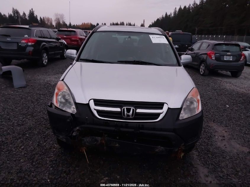 2002 Honda Cr-V Ex VIN: JHLRD78872C024055 Lot: 43760959