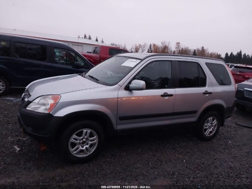 2002 Honda Cr-V Ex VIN: JHLRD78872C024055 Lot: 43760959