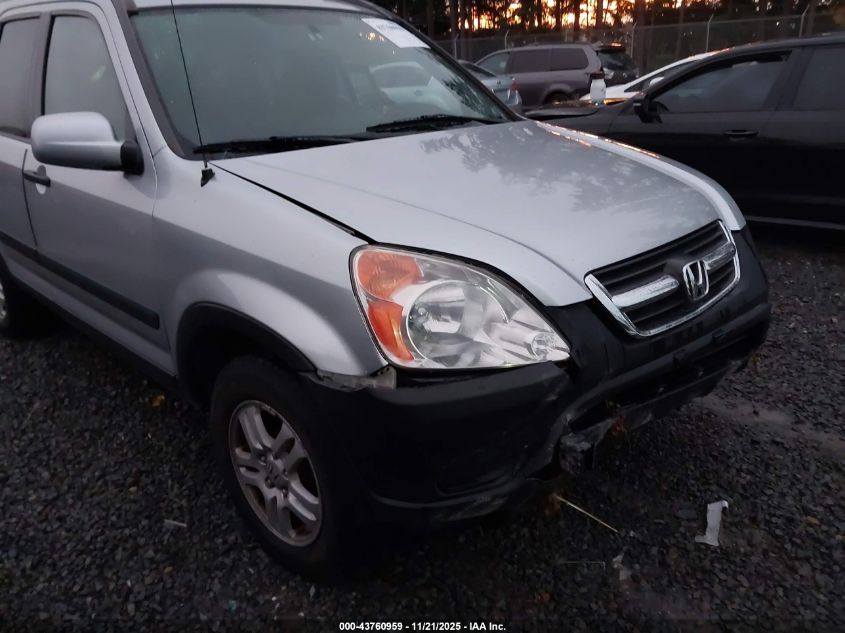 2002 Honda Cr-V Ex VIN: JHLRD78872C024055 Lot: 43760959