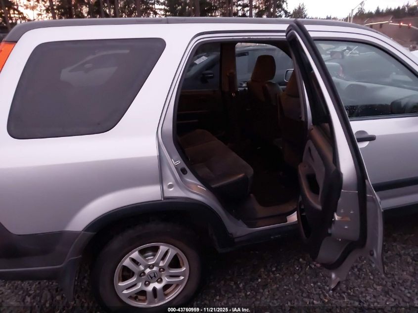 2002 Honda Cr-V Ex VIN: JHLRD78872C024055 Lot: 43760959