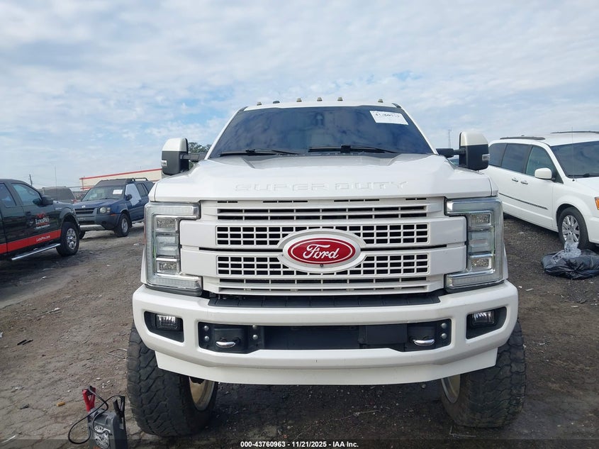 2017 Ford F-350 Platinum VIN: 1FT8W3DT4HEB82971 Lot: 43760963