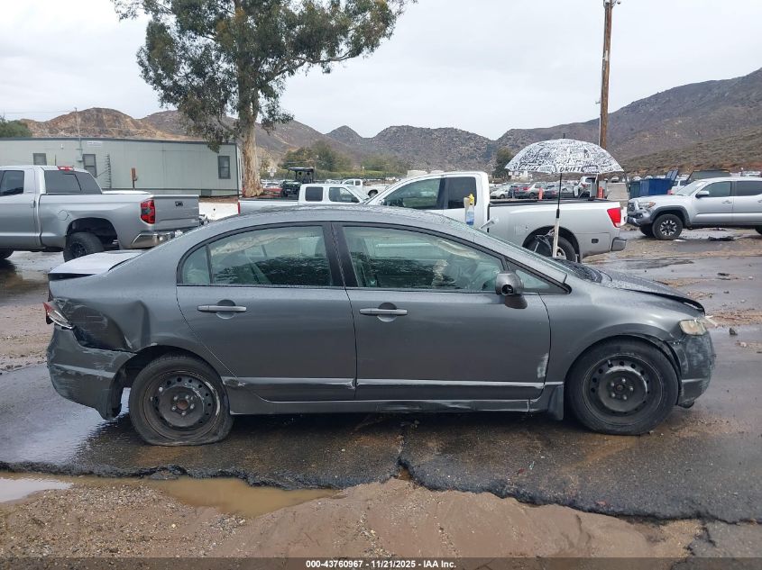 2009 Honda Civic Lx VIN: 2HGFA16549H369731 Lot: 43760967