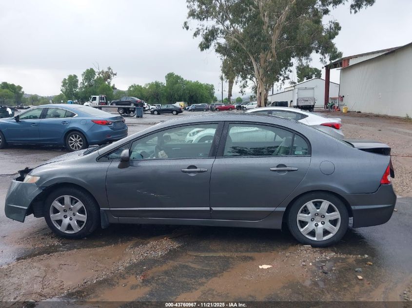 2009 Honda Civic Lx VIN: 2HGFA16549H369731 Lot: 43760967