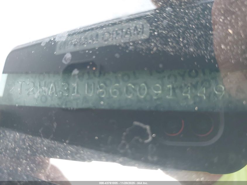 2006 Lexus Rx 330 VIN: 2T2HA31U86C091449 Lot: 43761005