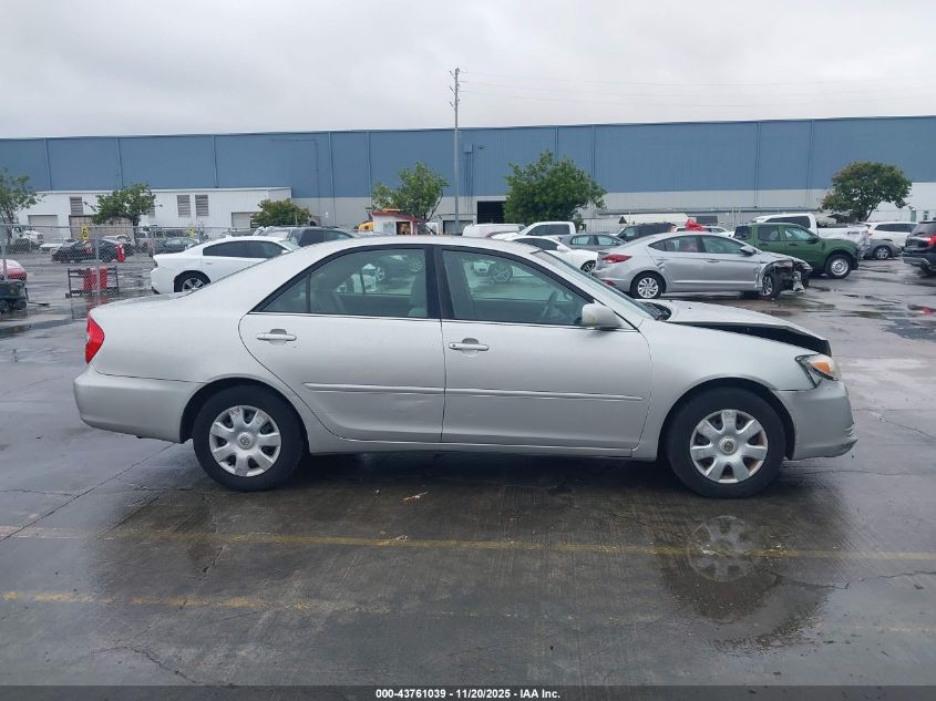 2004 Toyota Camry Le VIN: 4T1BE30K24U940274 Lot: 43761039