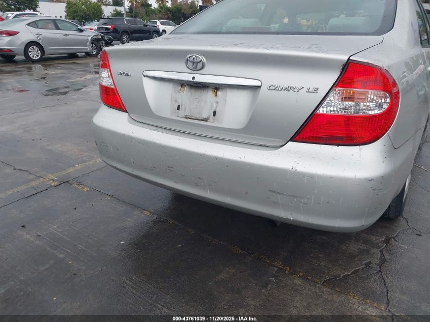 2004 Toyota Camry Le VIN: 4T1BE30K24U940274 Lot: 43761039