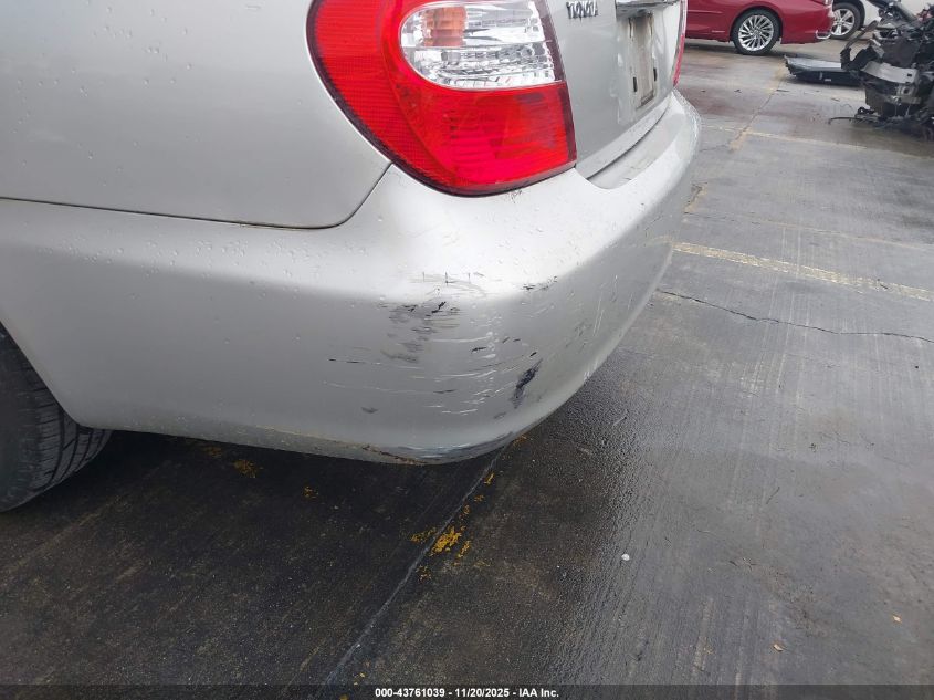 2004 Toyota Camry Le VIN: 4T1BE30K24U940274 Lot: 43761039