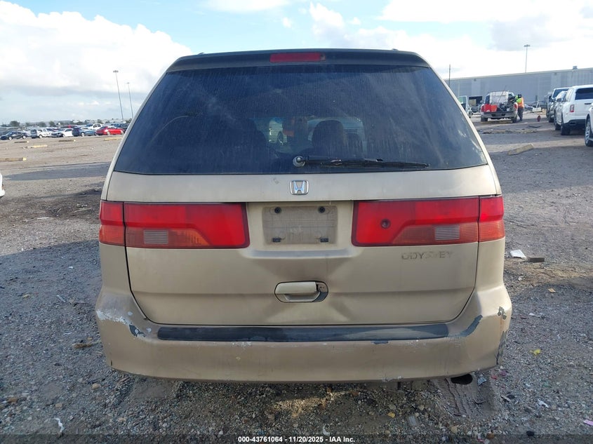 2001 Honda Odyssey Ex VIN: 2HKRL18621H593491 Lot: 43761064