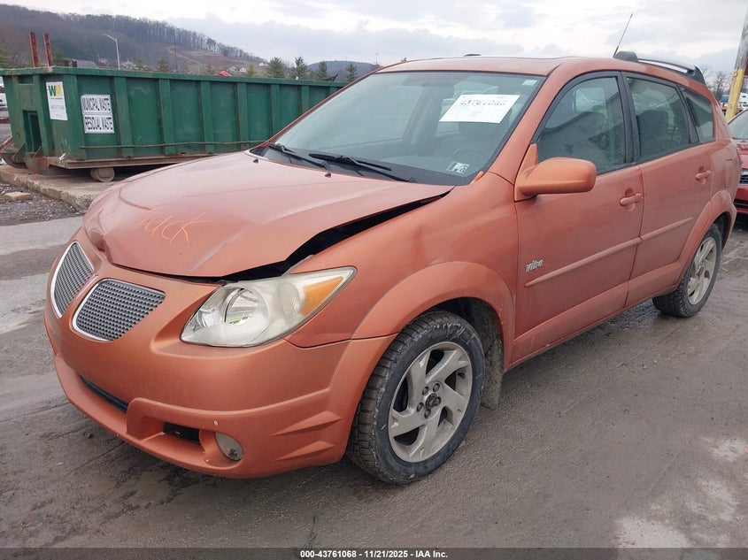 2005 Pontiac Vibe VIN: 5Y2SL63805Z438489 Lot: 43761068
