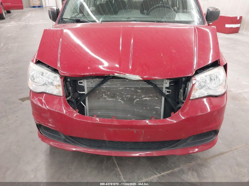 2013 Dodge Grand Caravan American Value Pkg VIN: 2C4RDGBG7DR650373 Lot: 43761070