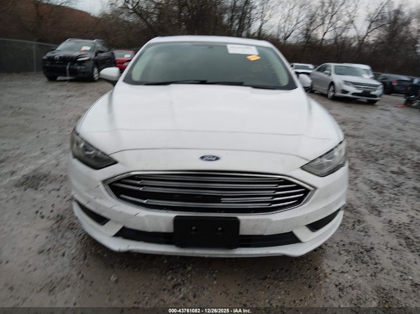 2018 Ford Fusion Se VIN: 3FA6P0H76JR146904 Lot: 43761082