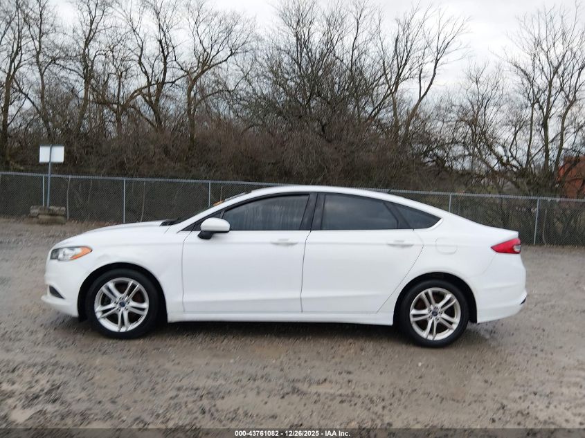 2018 Ford Fusion Se VIN: 3FA6P0H76JR146904 Lot: 43761082