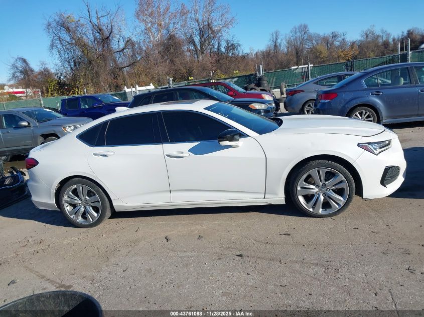 2021 Acura Tlx Technology Package VIN: 19UUB6F42MA006814 Lot: 43761088