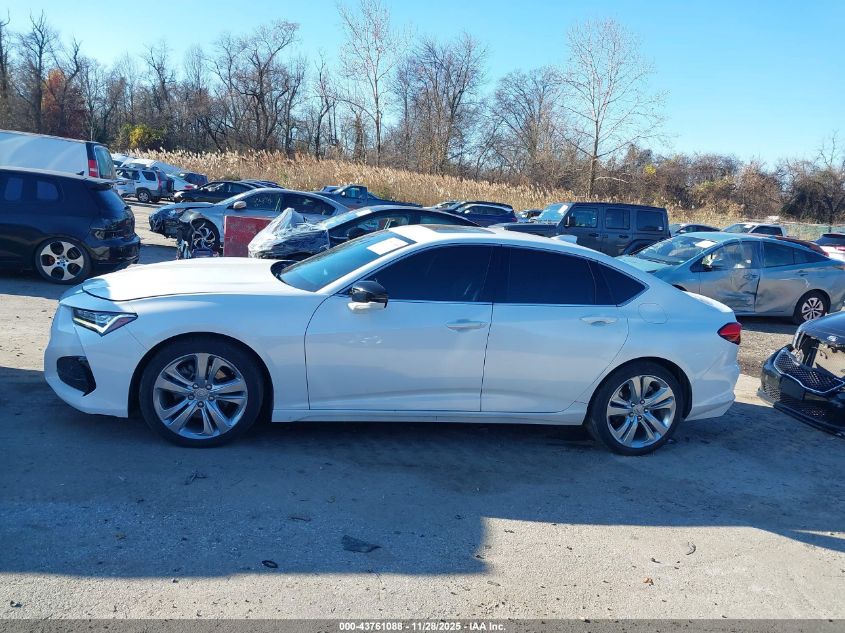 2021 Acura Tlx Technology Package VIN: 19UUB6F42MA006814 Lot: 43761088
