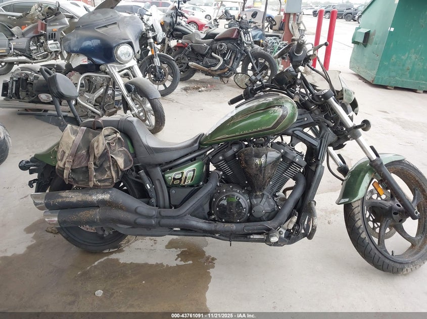 2015 Yamaha Xvs1300 Cu VIN: JYAVP33E8FA011983 Lot: 43761091