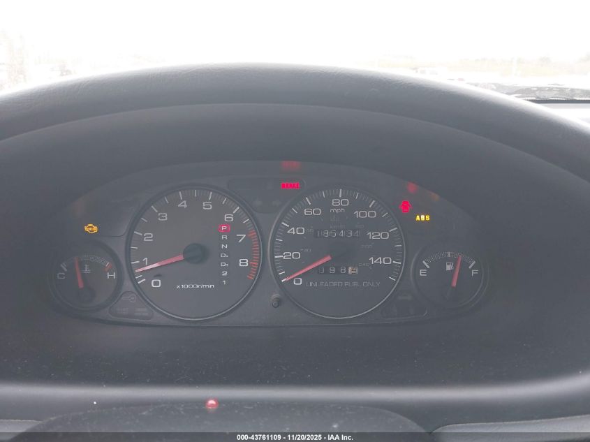 2000 Acura Integra Ls VIN: JH4DC445XYS015349 Lot: 43761109